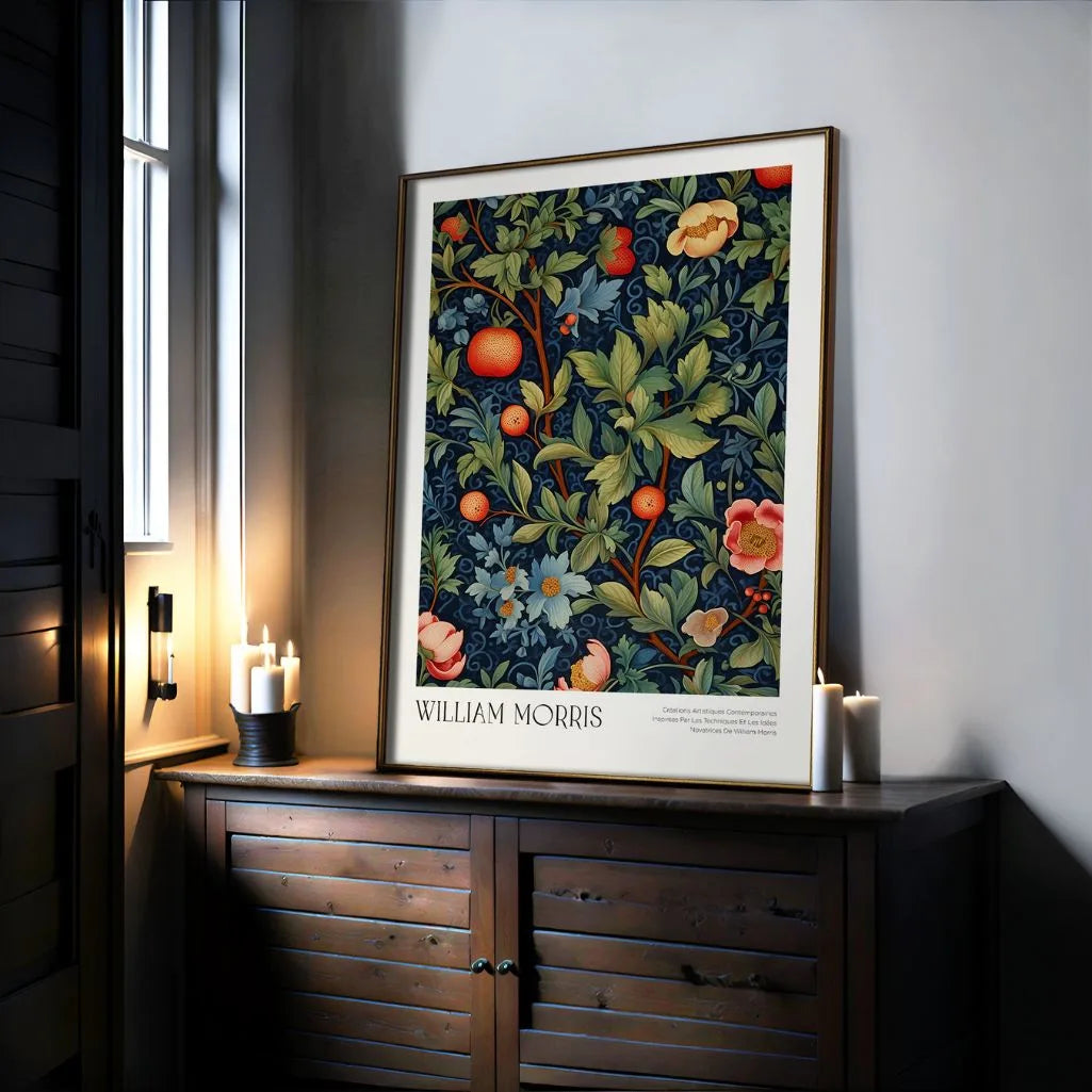 Poster – Früchte & Botanisches Muster