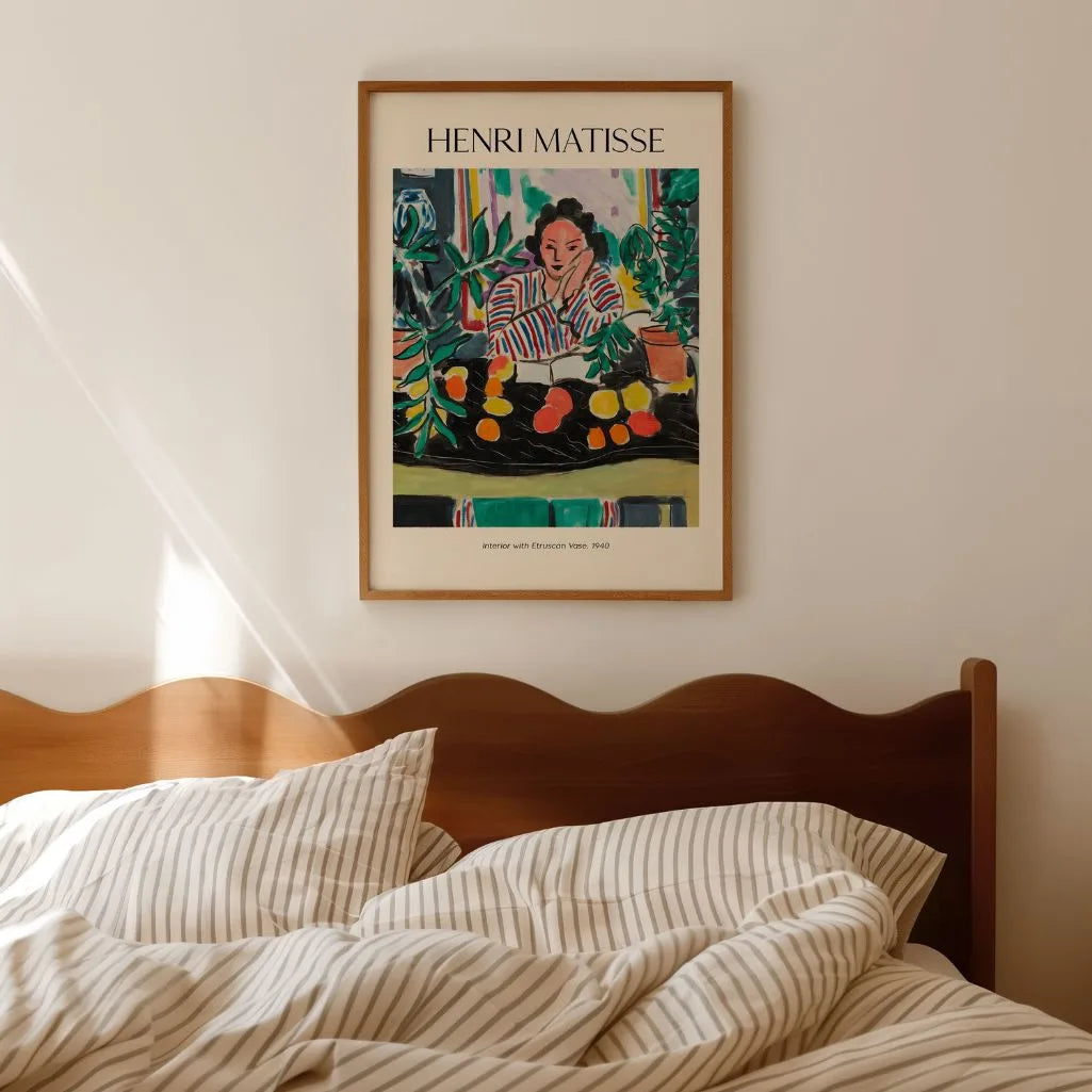 Henri Matisse Poster – Interieur mit etruskischer Vase, 1940