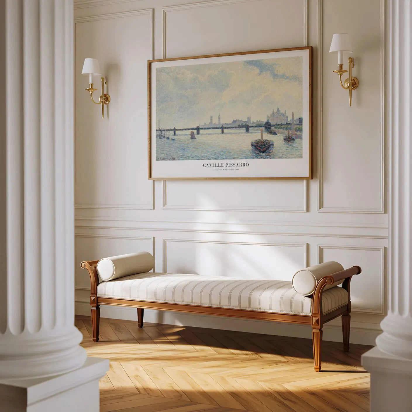 Camille Pissarro – Charing-Cross-Brücke, London Poster