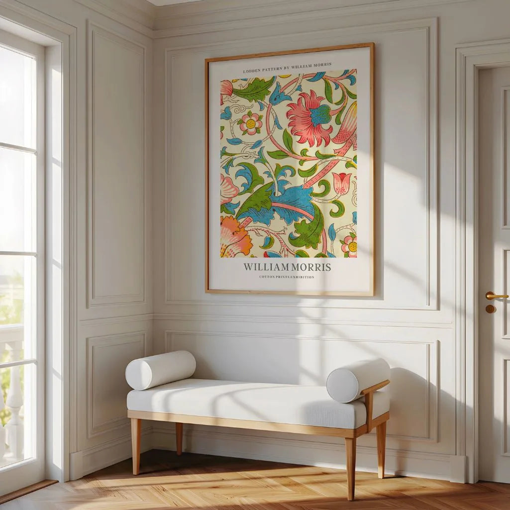William Morris Poster – Lodden Blüten