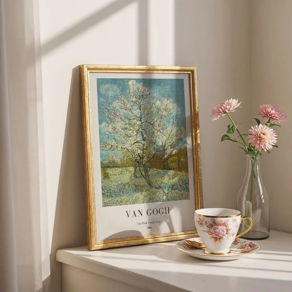Vincent van Gogh Poster – Der rosa Pfirsichbaum