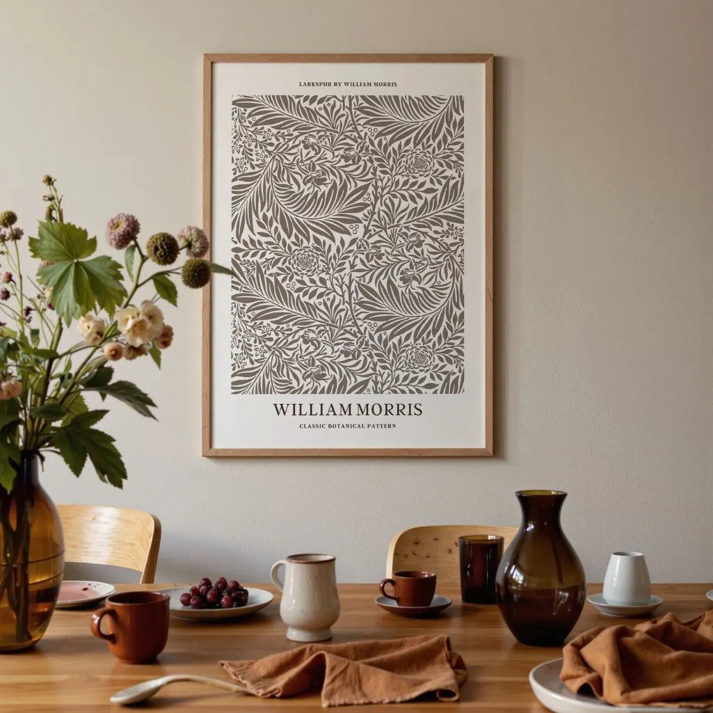 Poster – Rittersporn Botanisch