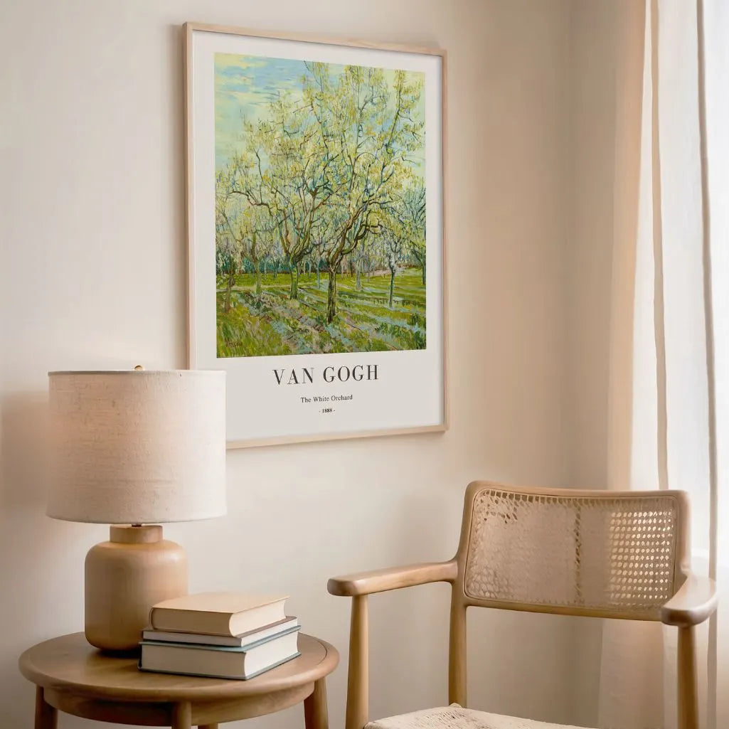Vincent van Gogh Poster – Der weiße Obstgarten
