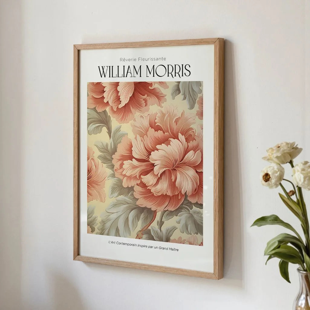 Poster – Pfirsichblüten Ornament