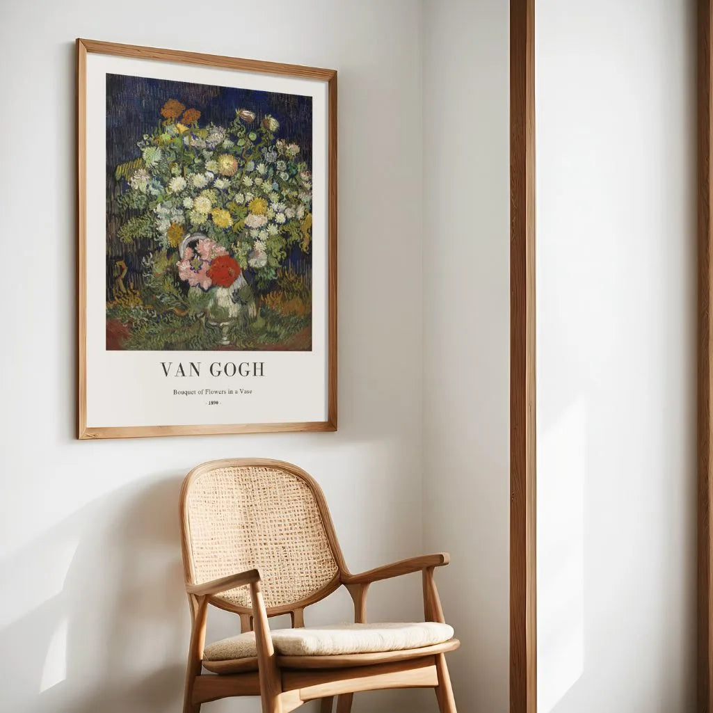 Vincent van Gogh – Blumenstrauß in einer Vase Poster