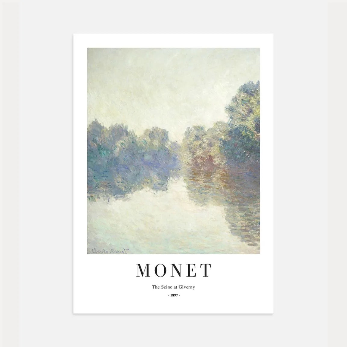 Monet Poster Morgen