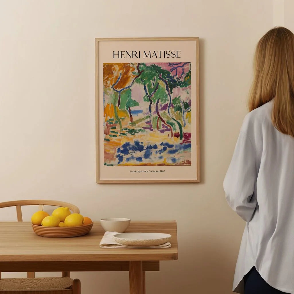 Henri Matisse Poster – Landschaft bei Collioure, 1905