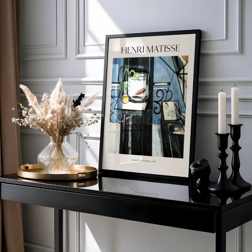 Henri Matisse Poster – Goldfische und Palette, 1915