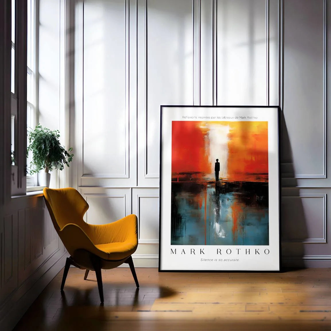 Rothko Poster Stille