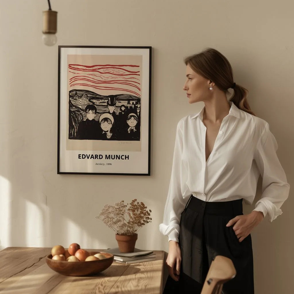 Edvard Munch Poster – Angst