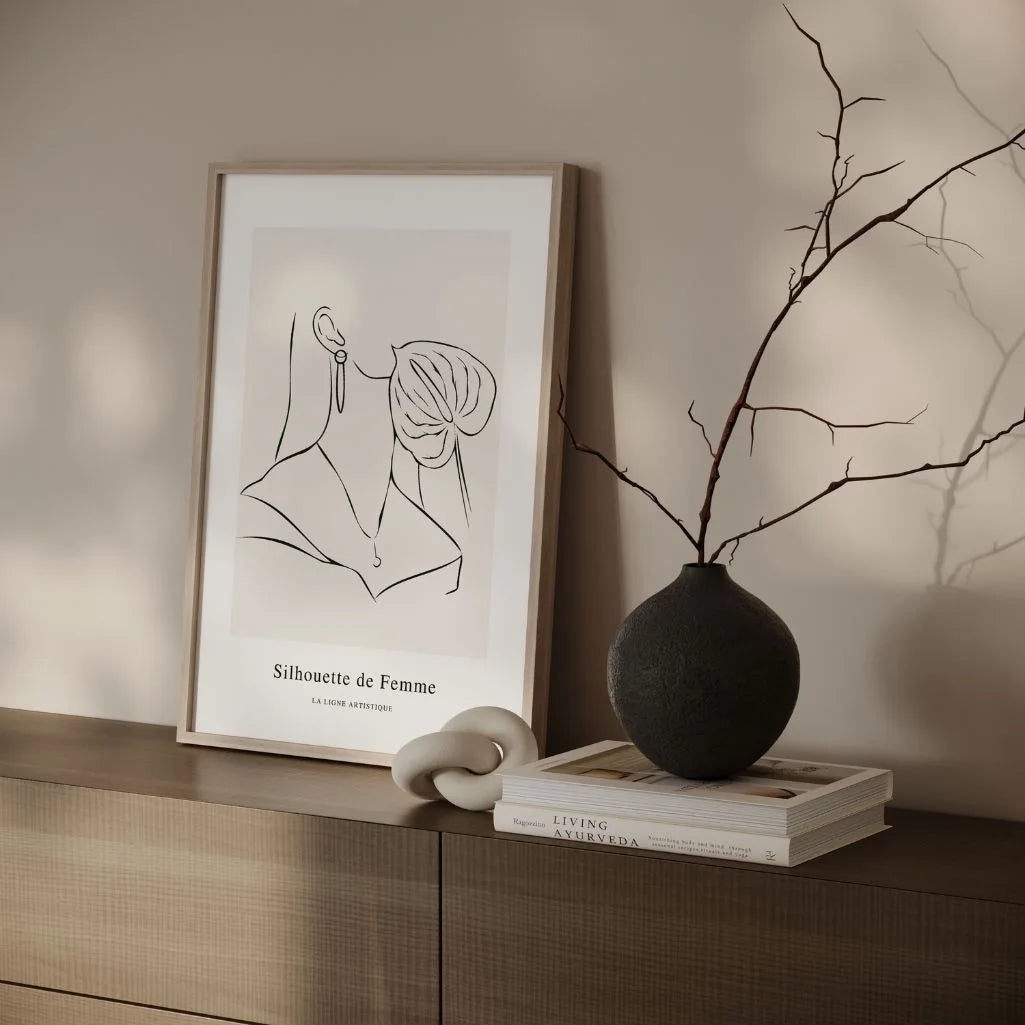 Poster – Blume der Weiblichkeit