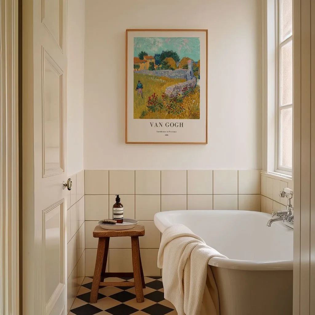 Vincent van Gogh Poster – Bauernhaus in der Provence