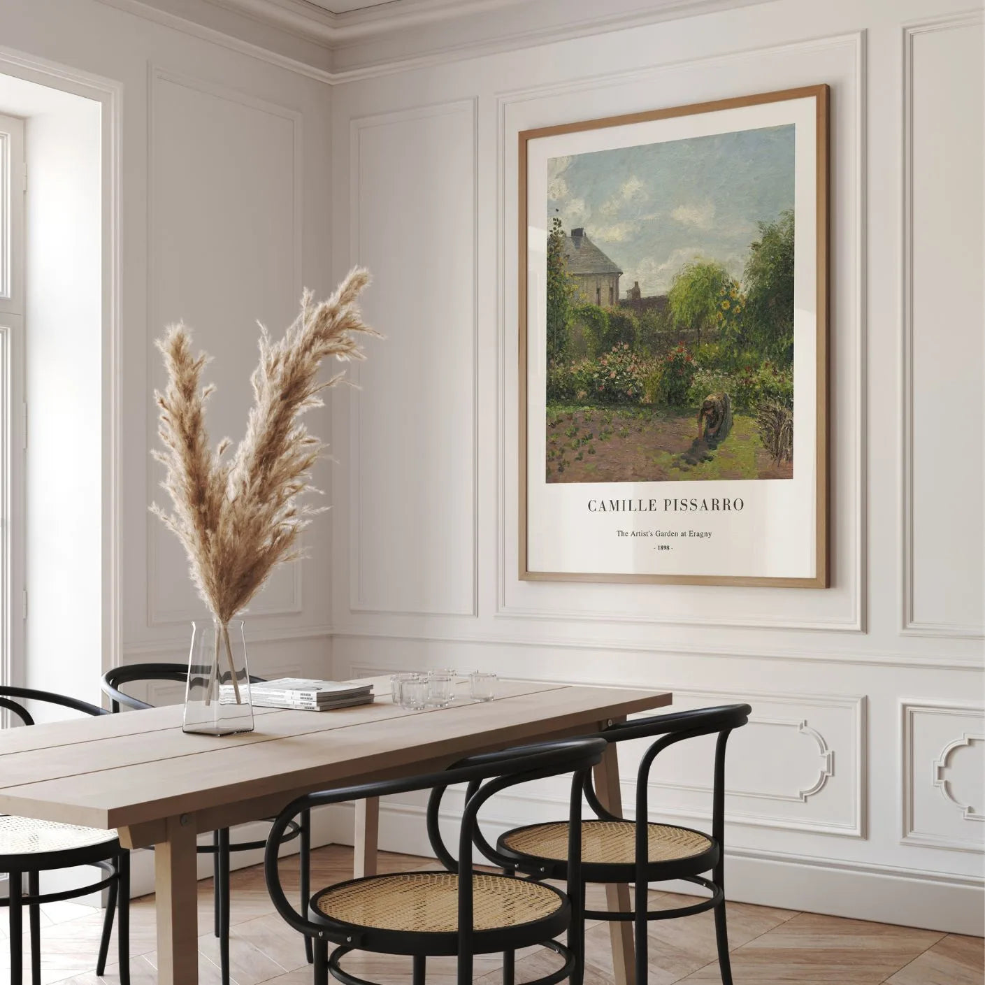 Camille Pissarro – Der Garten des Künstlers in Éragny Poster (1898)