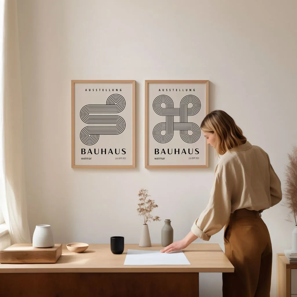 Bauhaus Linien – 2er Poster-Set