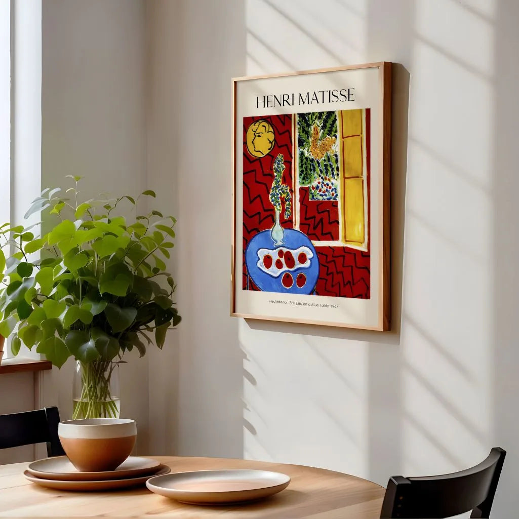 Henri Matisse Poster – Rotes Interieur, 1947