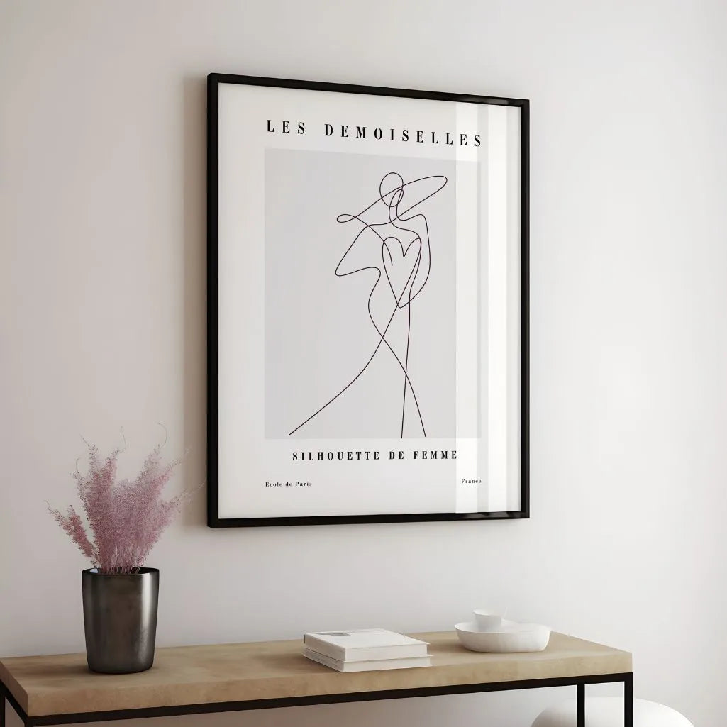 Poster – Tanzende Figur