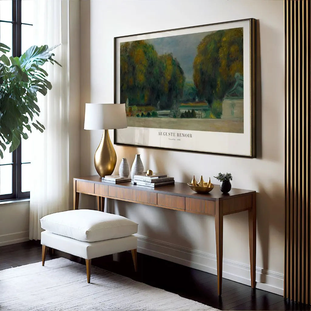 Auguste Renoir – Park von Versailles Poster, 1900 (Querformat)