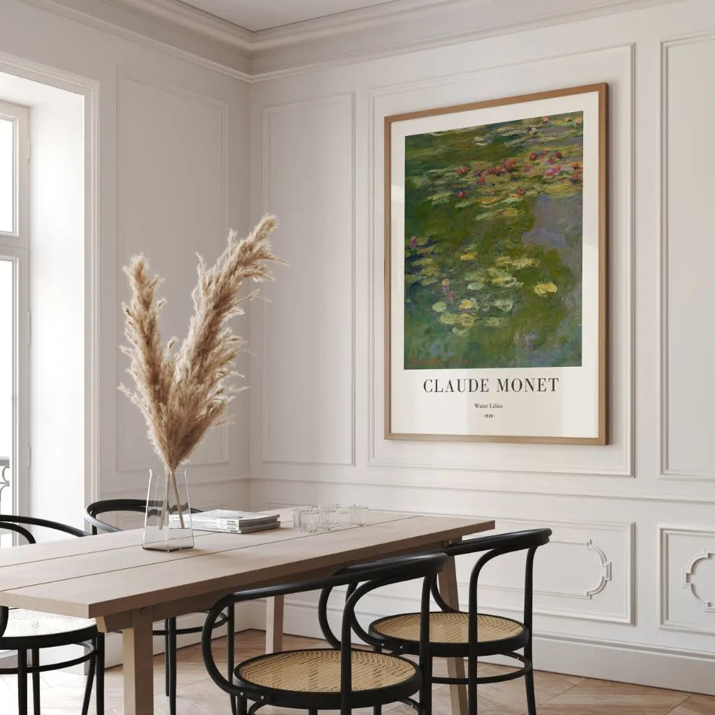 Claude Monet – Seerosen Poster, 1919