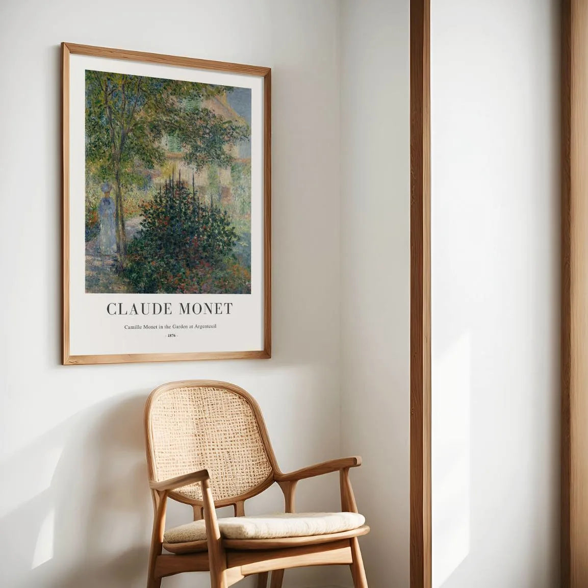 Claude Monet Poster – Camille im Garten