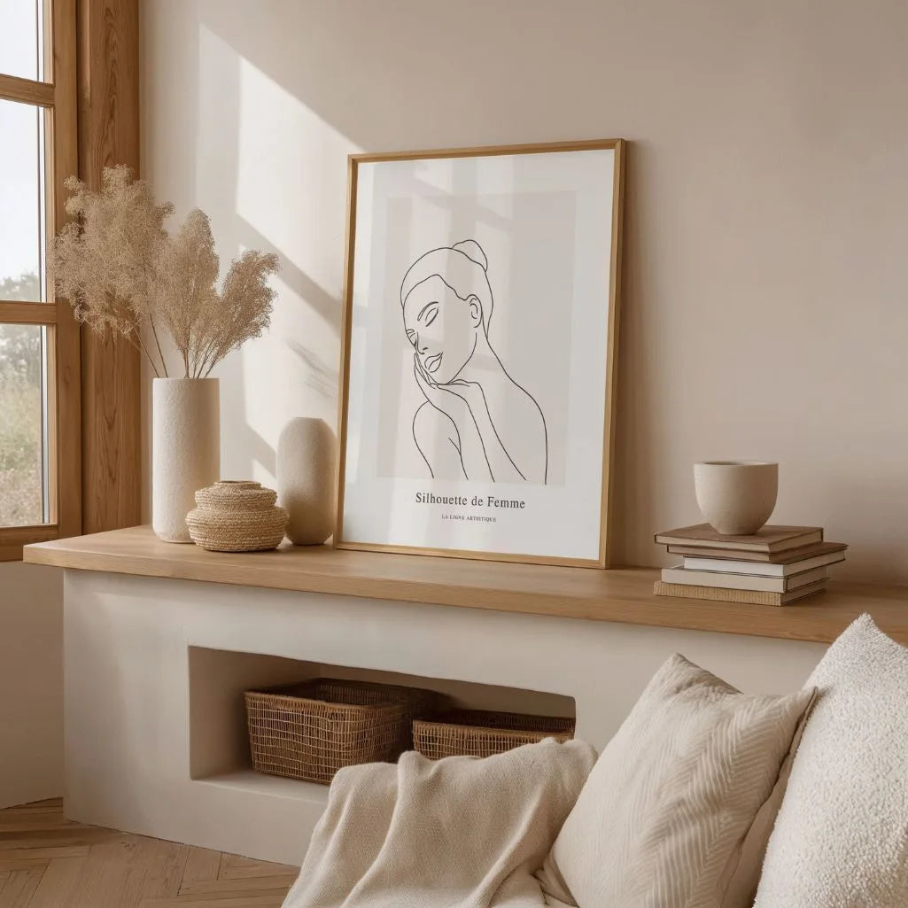 Poster – Ruhige Frau