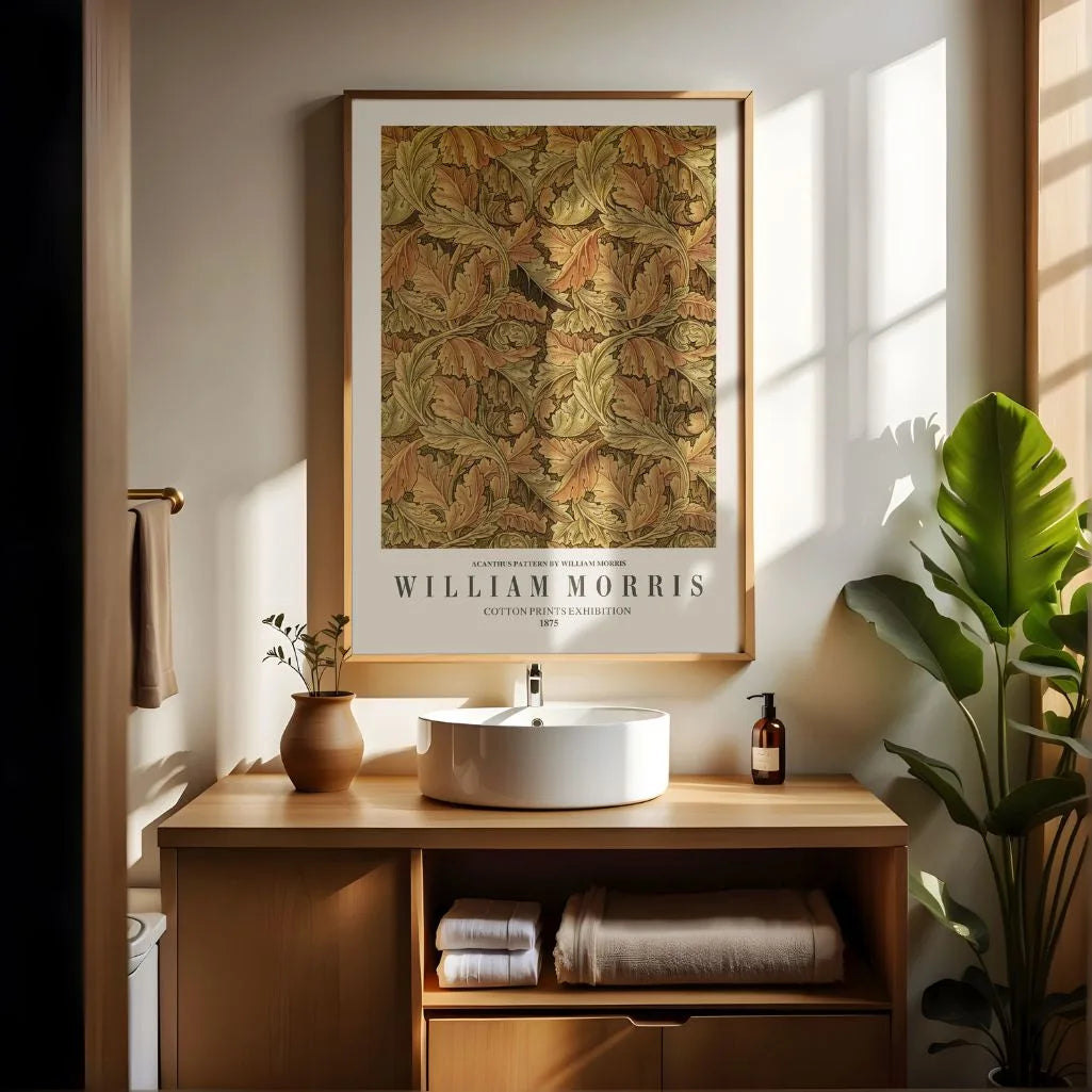 William Morris Acanthus-Poster von 1875