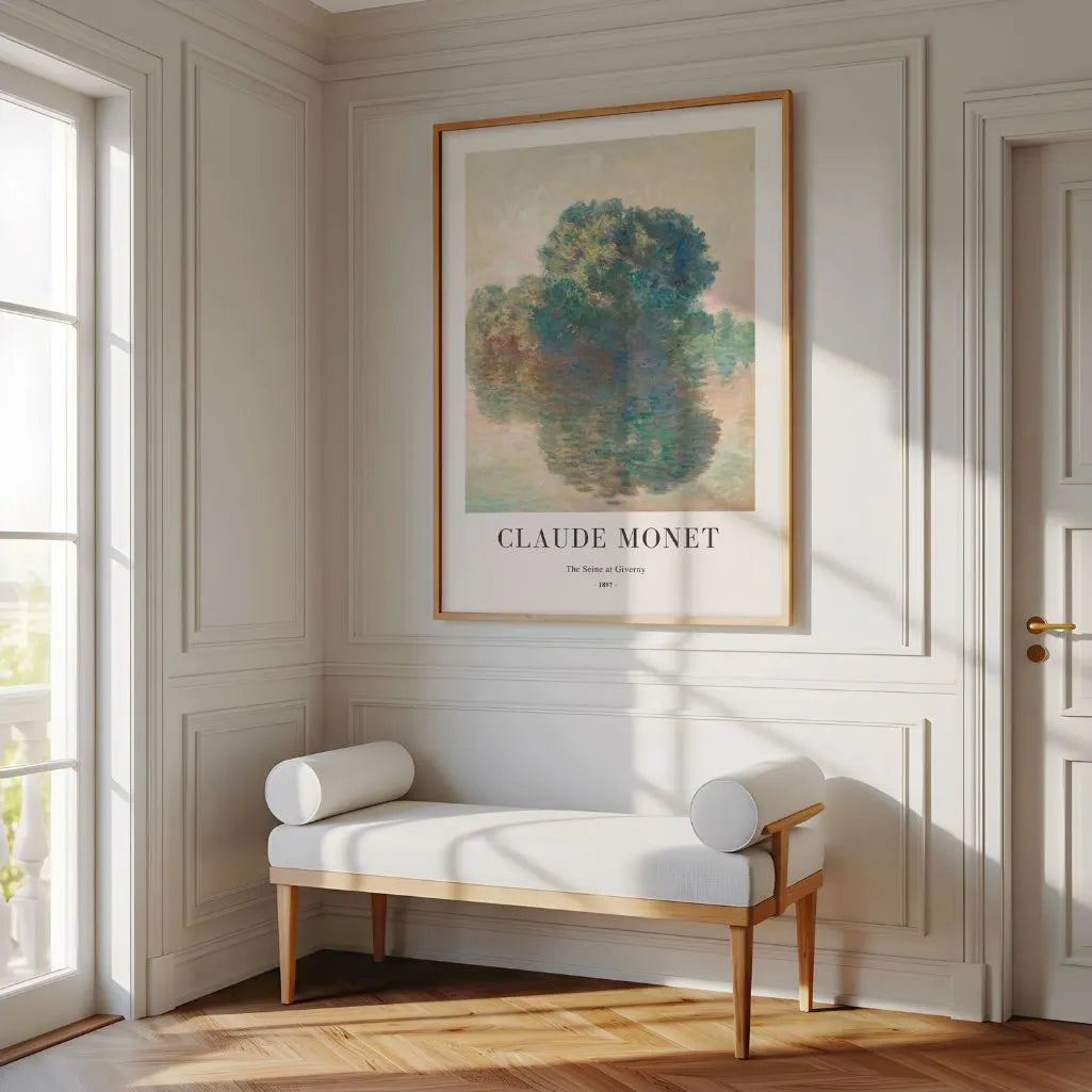 Claude Monet – Die Seine in Giverny Poster