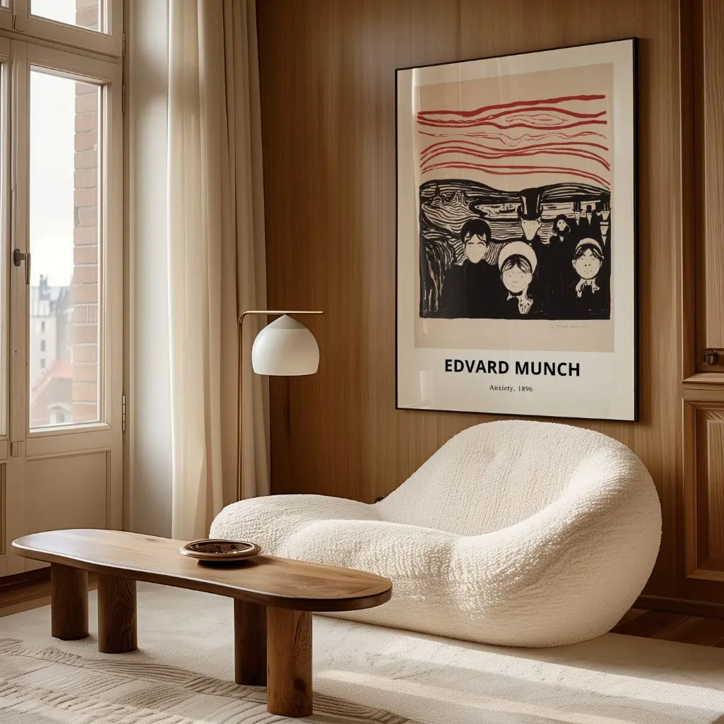 Edvard Munch Poster – Angst