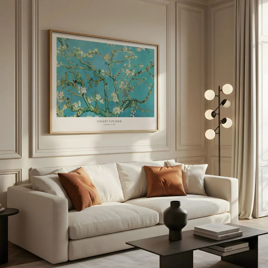 Vincent van Gogh – Mandelblüte Querformat Poster