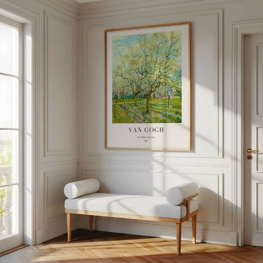 Vincent van Gogh Poster – Der weiße Obstgarten