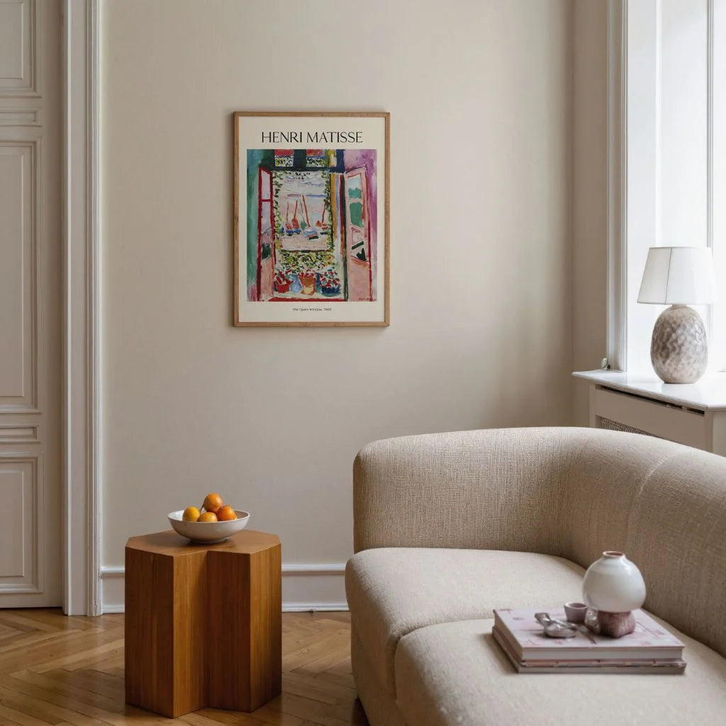 Henri Matisse Poster – Das offene Fenster, 1905