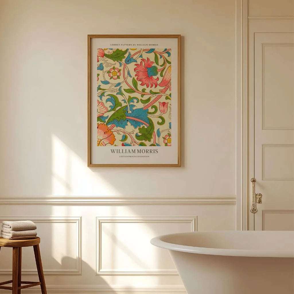 William Morris Poster – Lodden Blüten