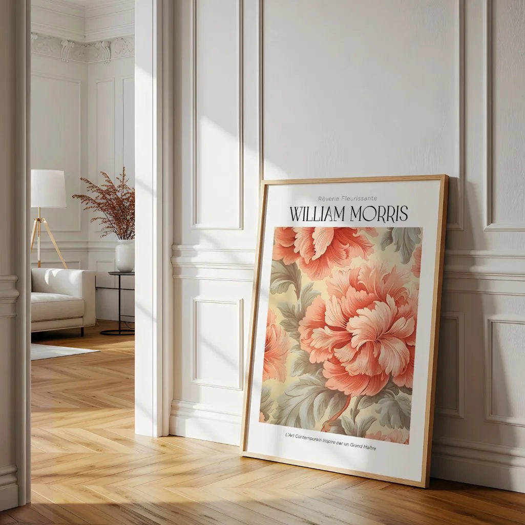 Poster – Pfirsichblüten Ornament