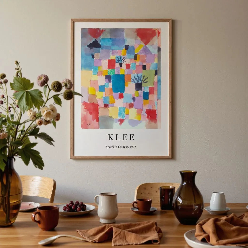 Paul Klee Poster – Südliche Gärten, 1919
