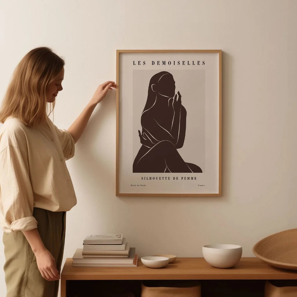 Poster – Ruhe der Frau