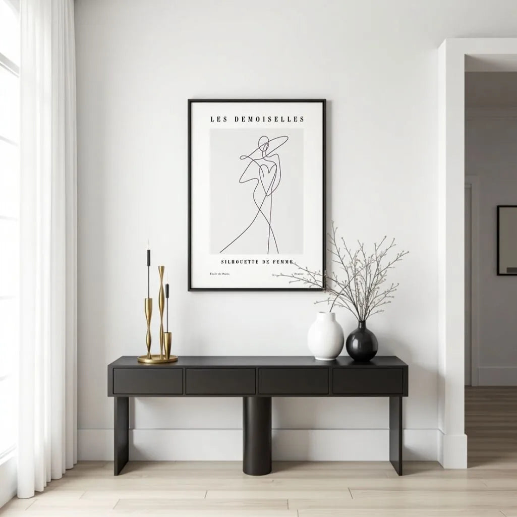 Poster – Tanzende Figur