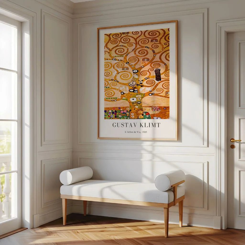 Gustav Klimt – Der Baum des Lebens Poster (1905)