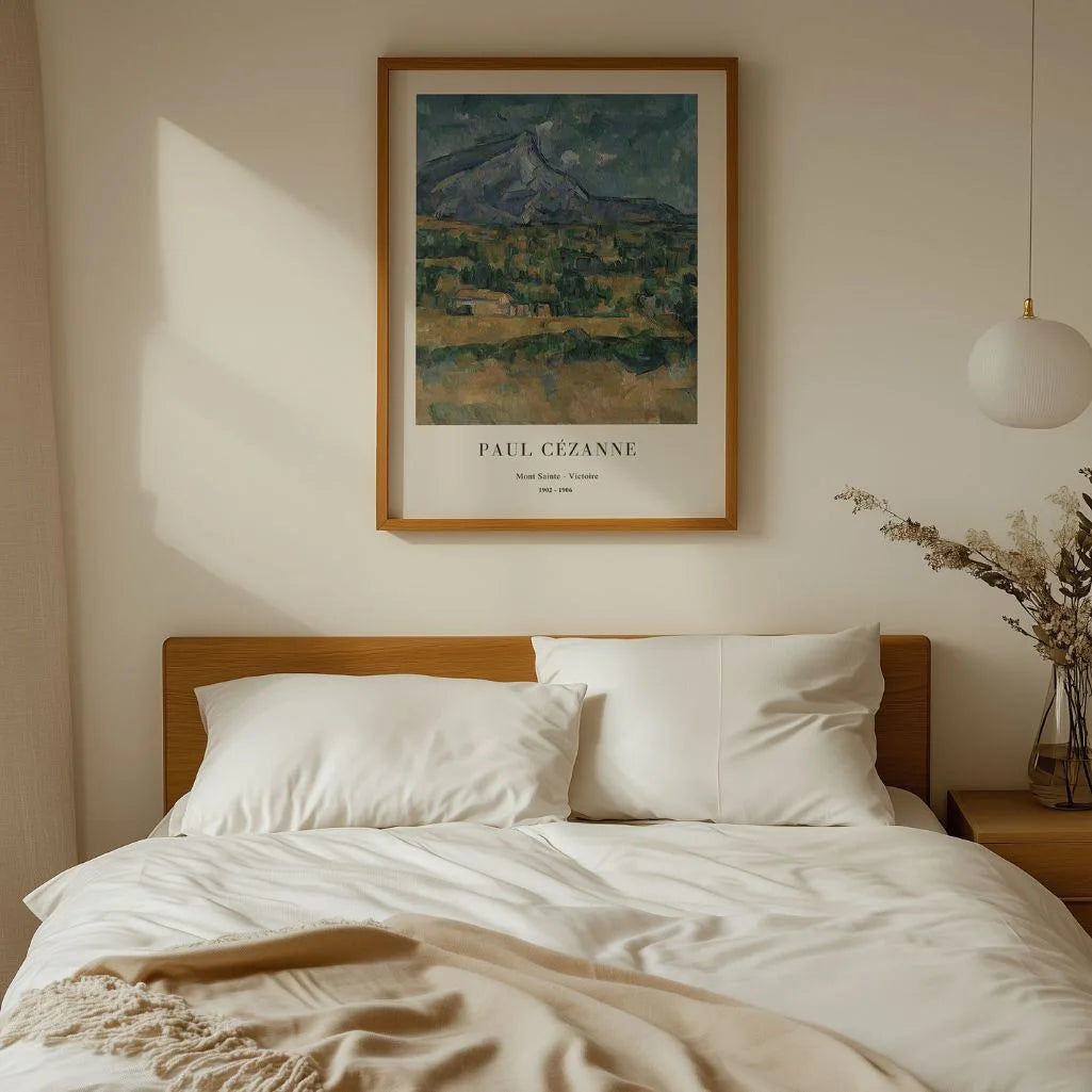 Paul Cézanne – Berg Sainte-Victoire Poster (1902–1906)
