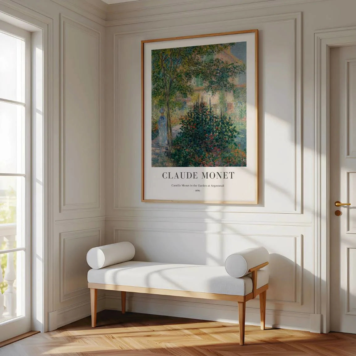 Claude Monet Poster – Camille im Garten