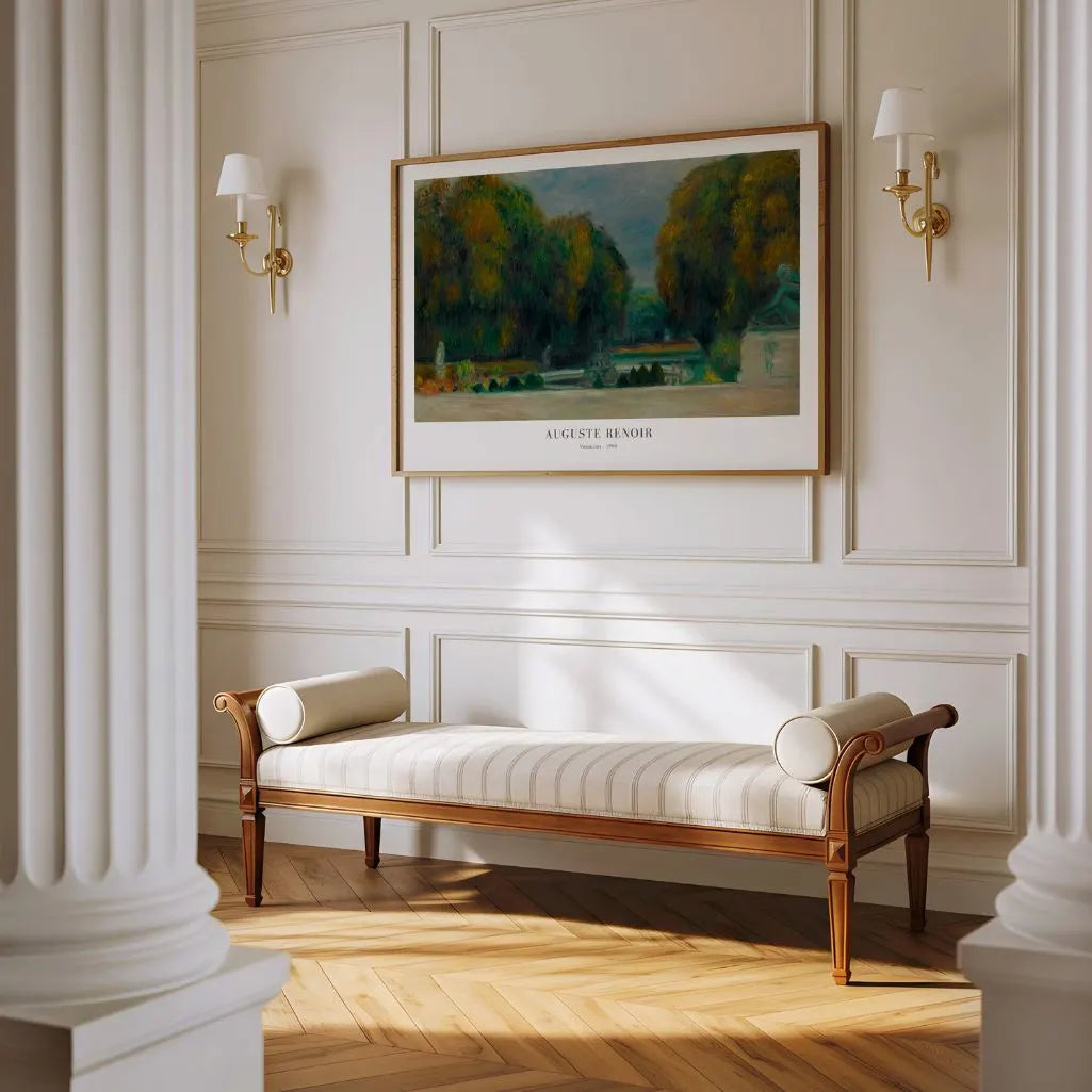 Auguste Renoir – Park von Versailles Poster, 1900 (Querformat)