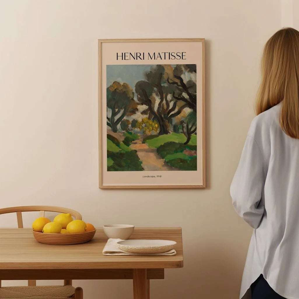 Henri Matisse Poster – Landschaft, 1918
