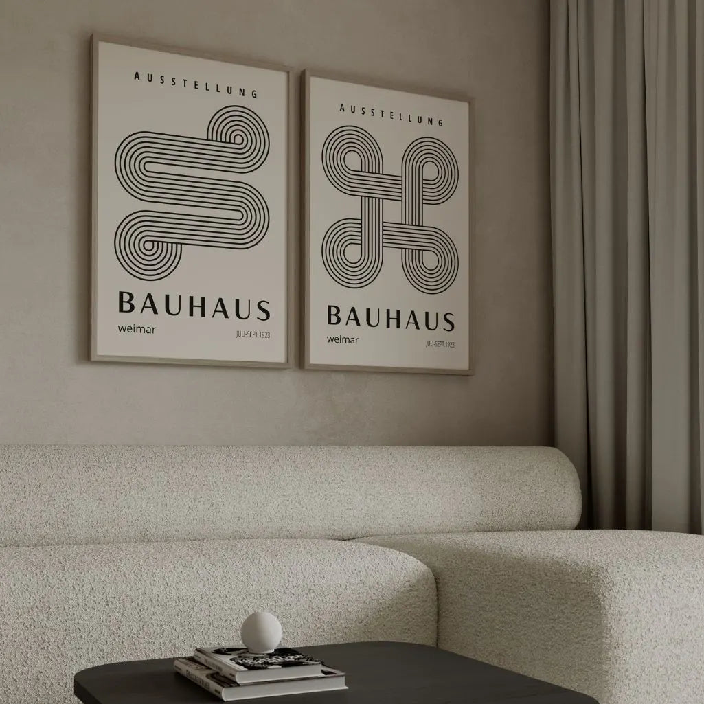 Bauhaus Linien – 2er Poster-Set