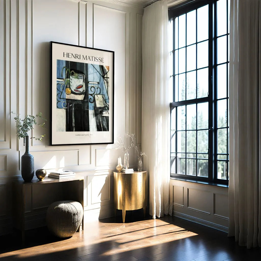 Henri Matisse Poster – Goldfische und Palette, 1915