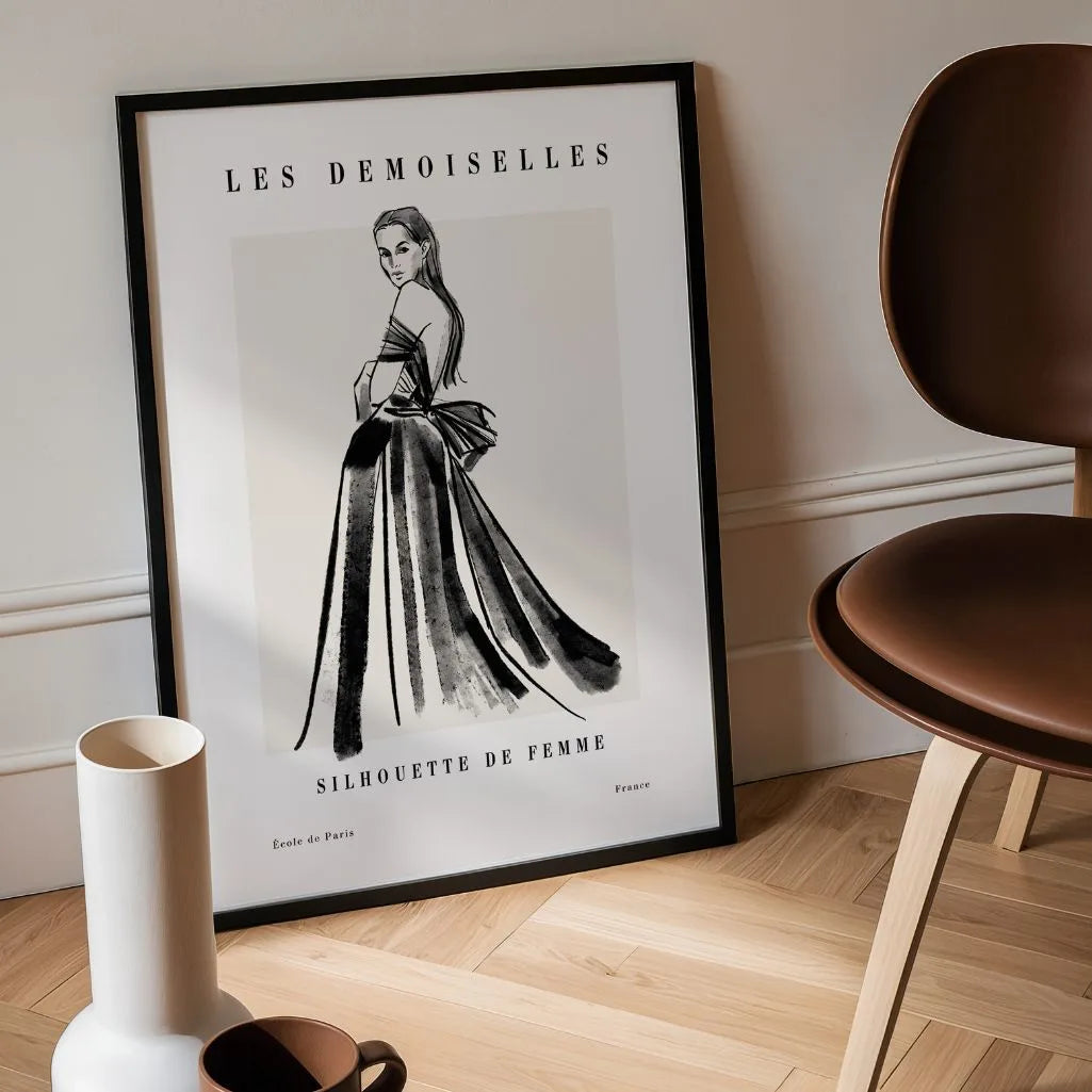 Poster – Klassische Dame