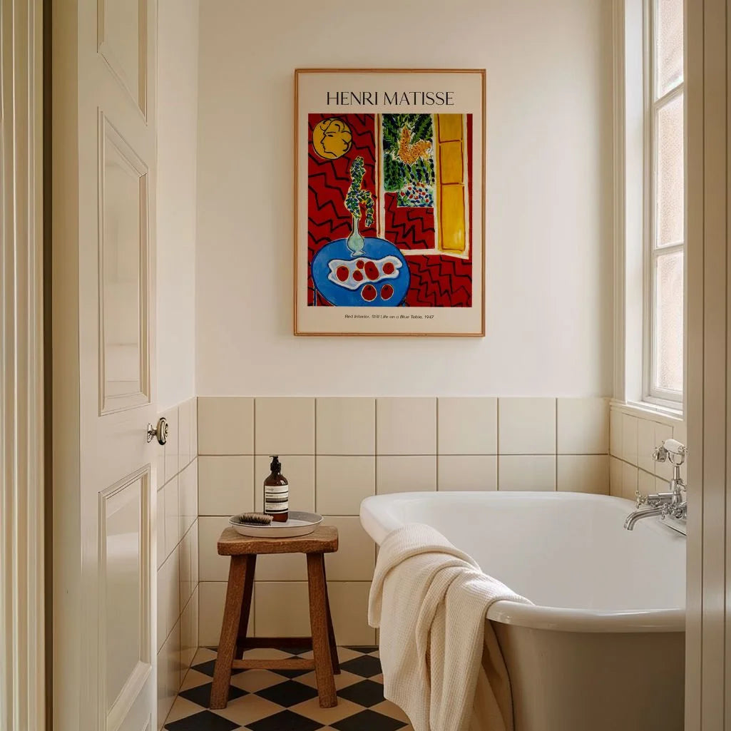 Henri Matisse Poster – Rotes Interieur, 1947
