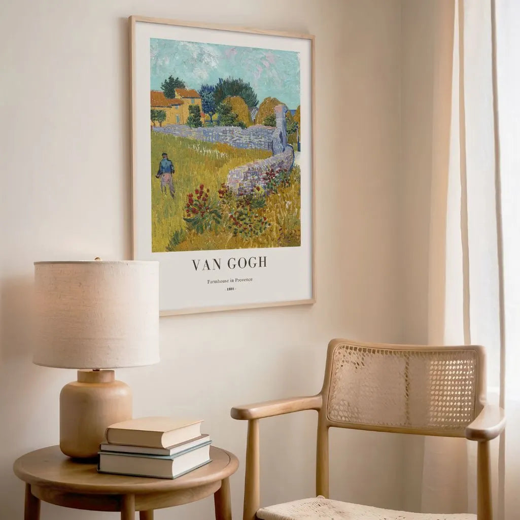 Vincent van Gogh Poster – Bauernhaus in der Provence