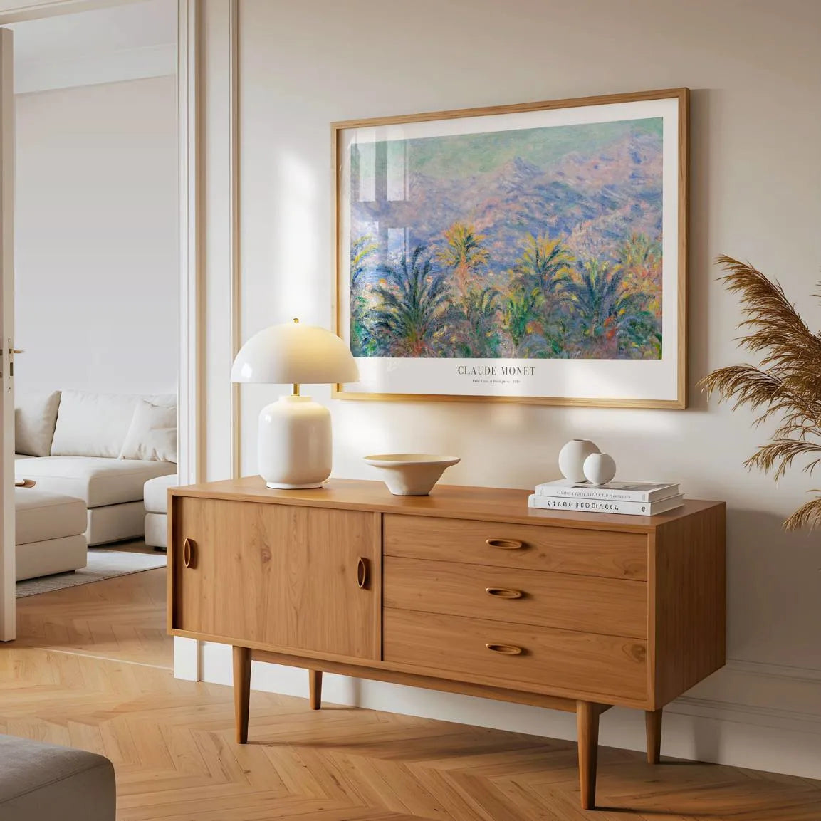 Claude Monet Poster – Palmen in Bordighera