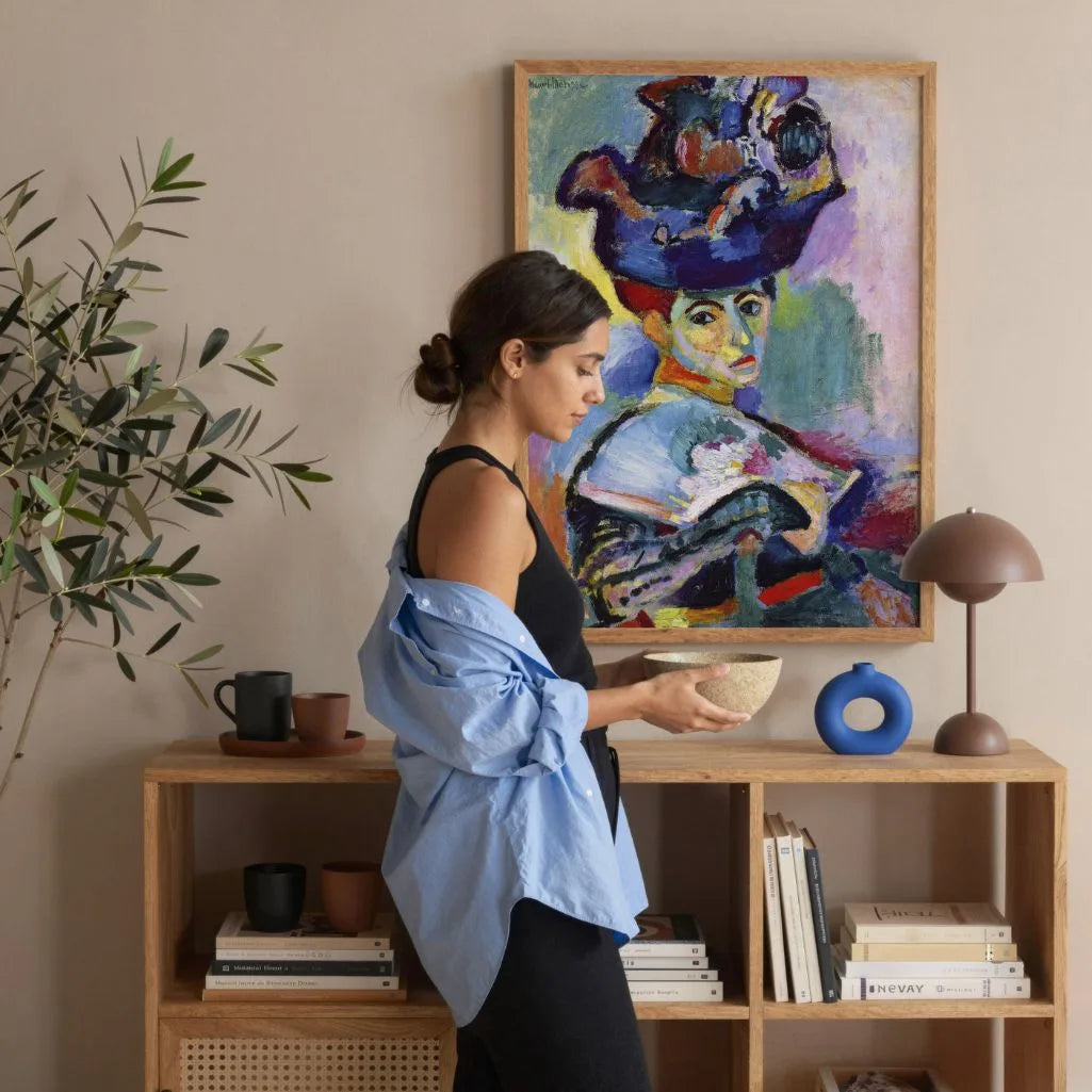 Henri Matisse Poster – Frau mit Hut, 1905