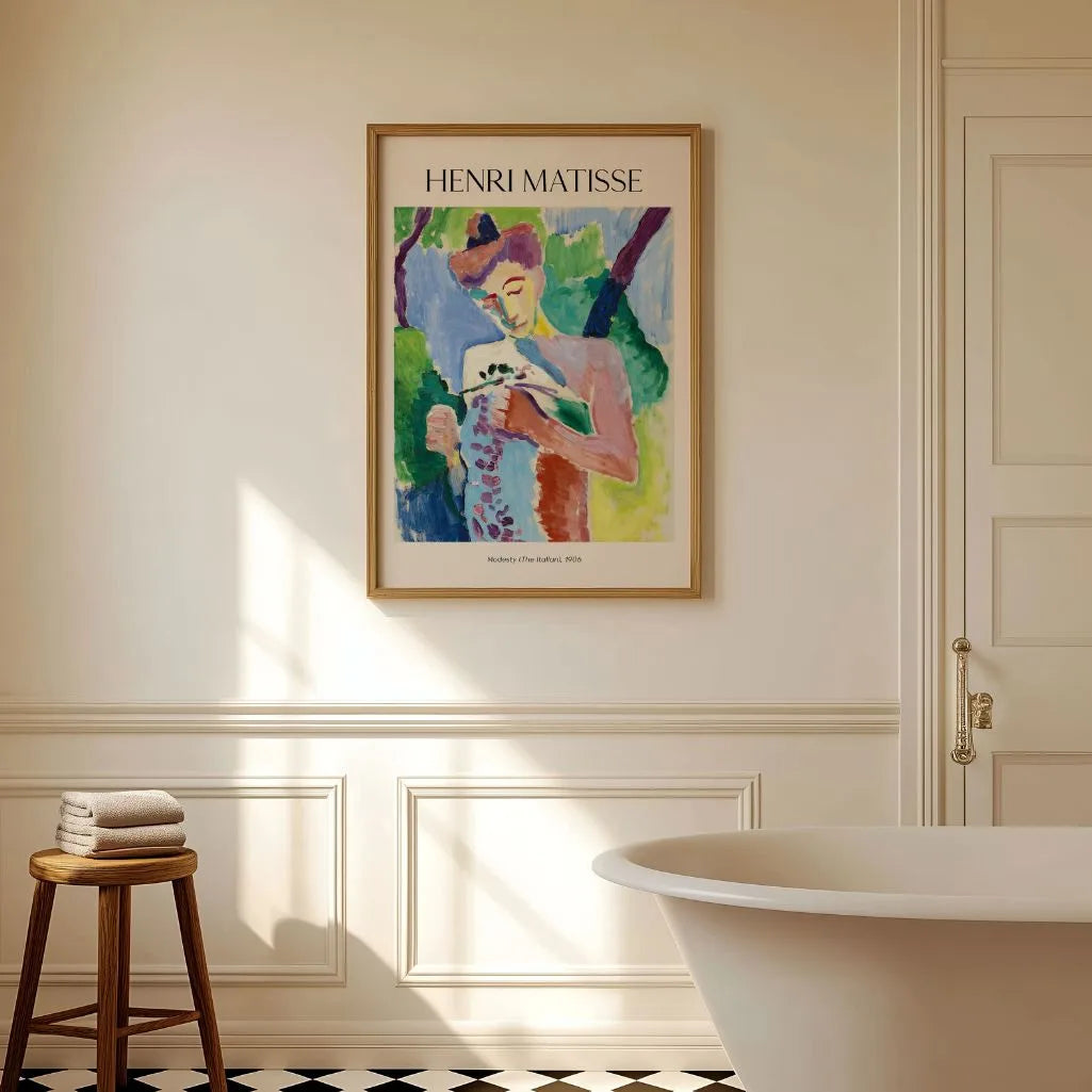 Henri Matisse Poster – Italienische Bescheidenheit, 1906