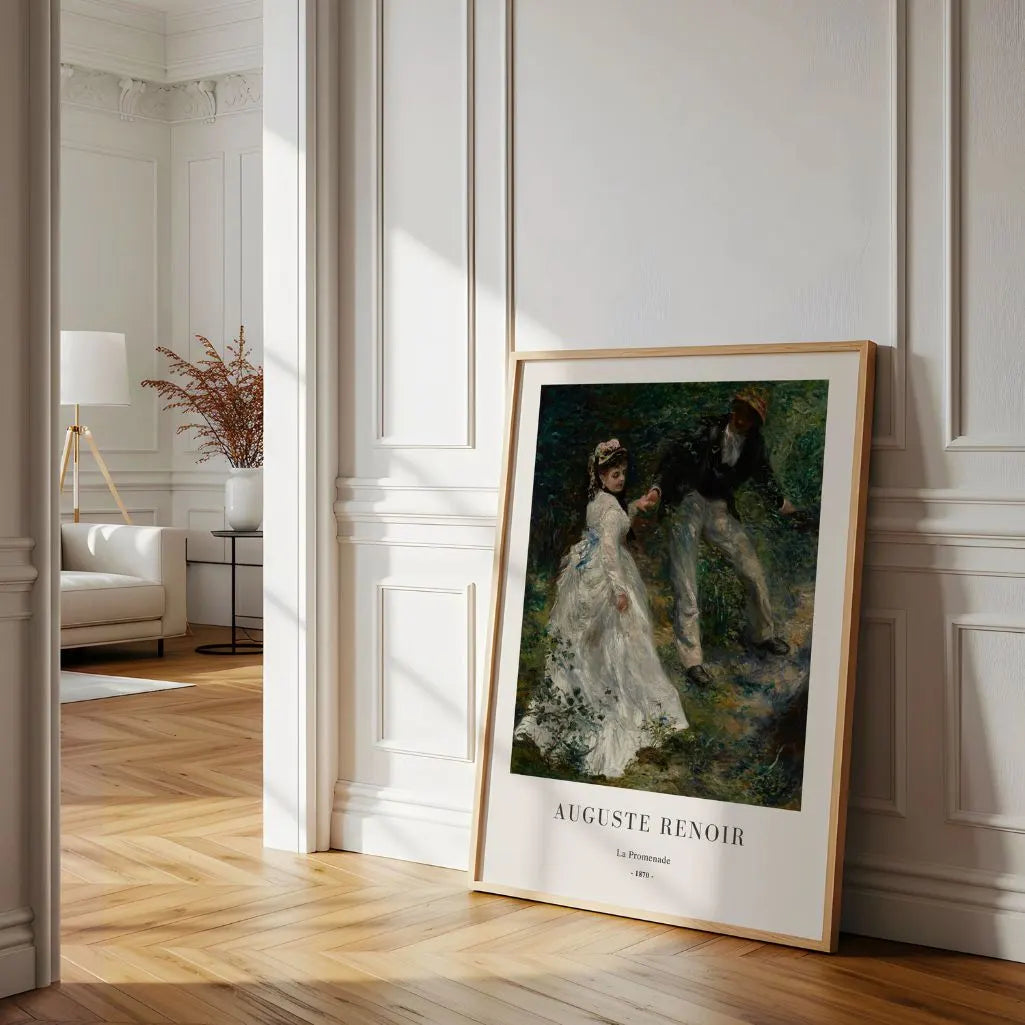 Auguste Renoir – La Promenade Poster, 1870