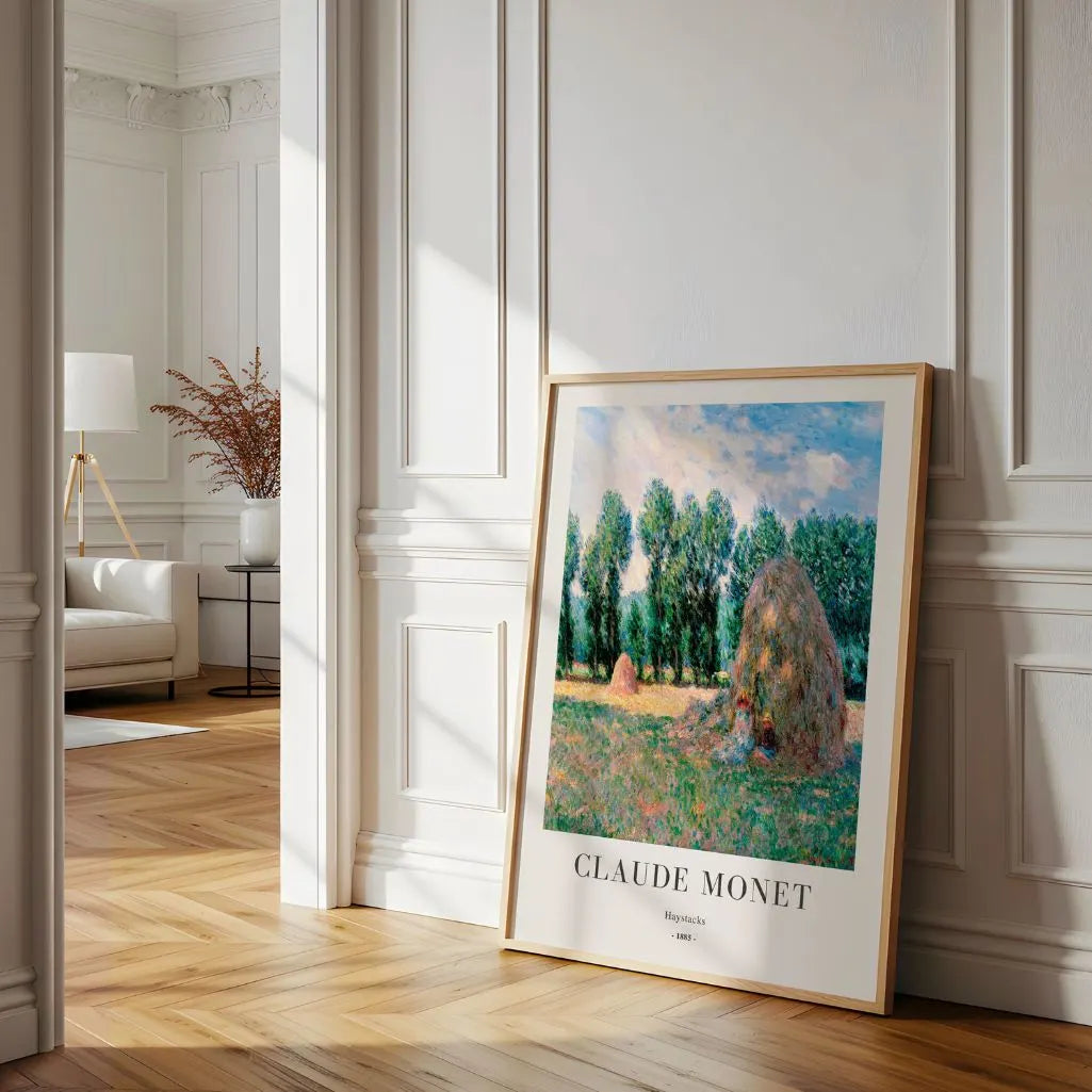 Claude Monet – Heuhaufen Poster, 1885